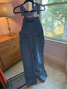 Abercrombie Women’s Classic Blue Denim Overalls